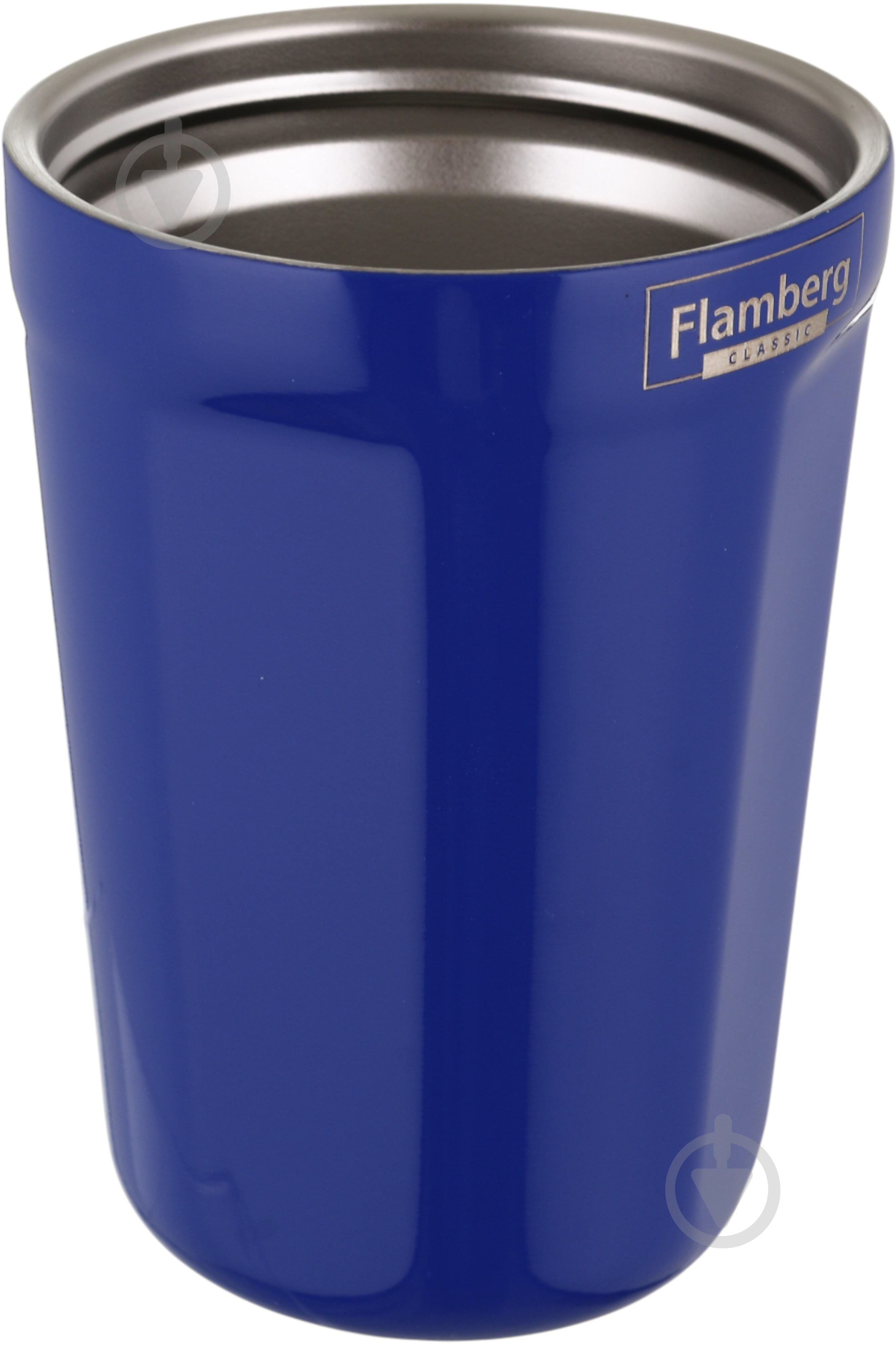 Термочашка Flamberg Mahoney 400 мл синій - фото 4
