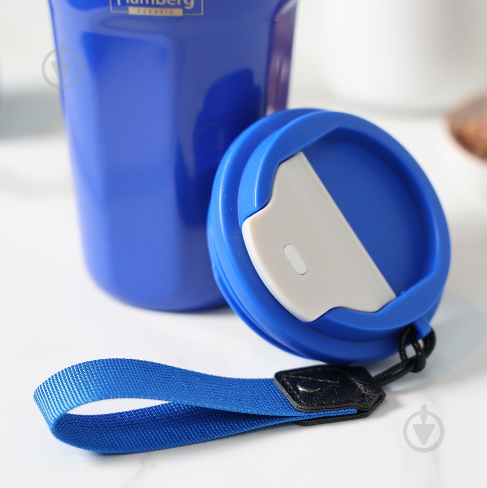 Термочашка Flamberg Mahoney 400 мл синий - фото 14