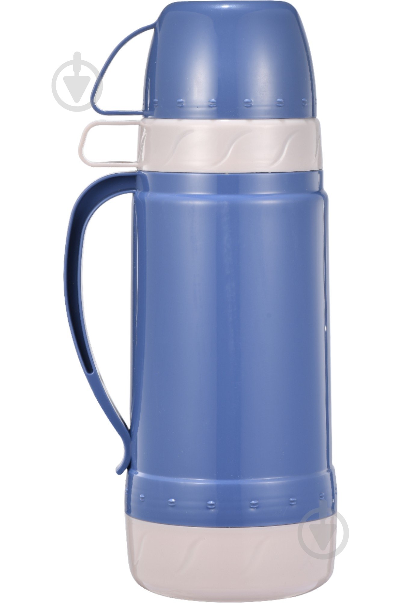 Термос Smart Kitchen by Flamberg Atlas 1800 мл синій - фото 1