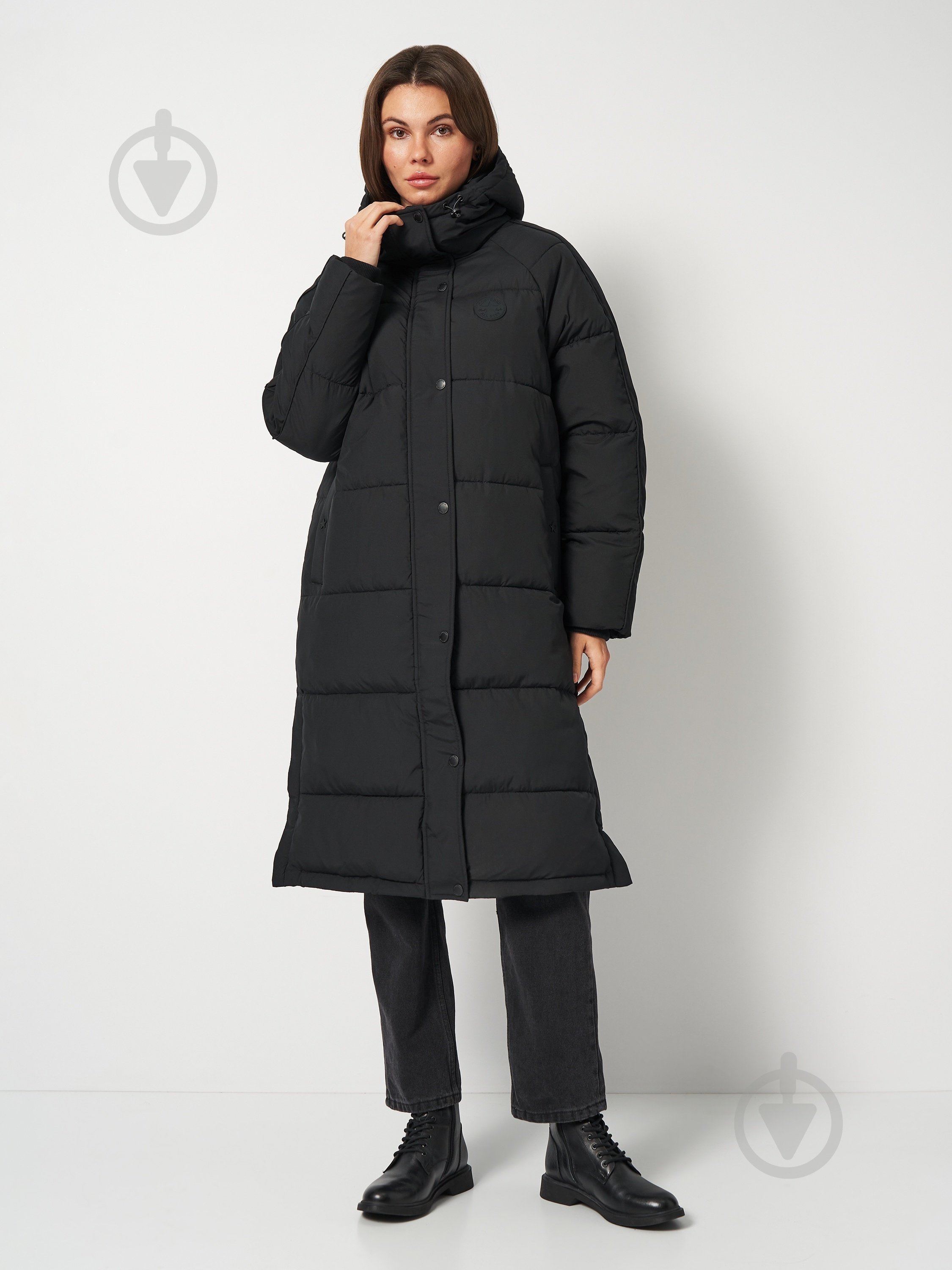 Куртка Converse QUILTED STADIUM PUFFER JACKET CVW5J004-BLK р.L - фото 5 Куртка Converse QUILTED STADIUM PUFFER JACKET CVW5J004-BLK р.L - фото 5