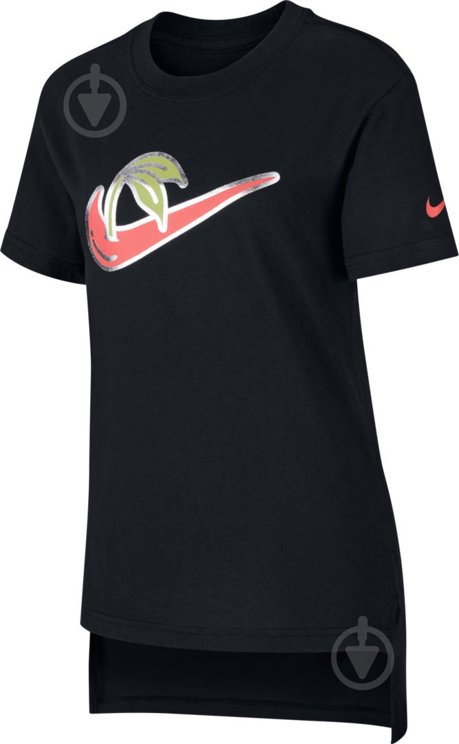 Футболка Nike G NSW TEE DPTL PICNIC CV2191-010 р.XS чорний - фото 1