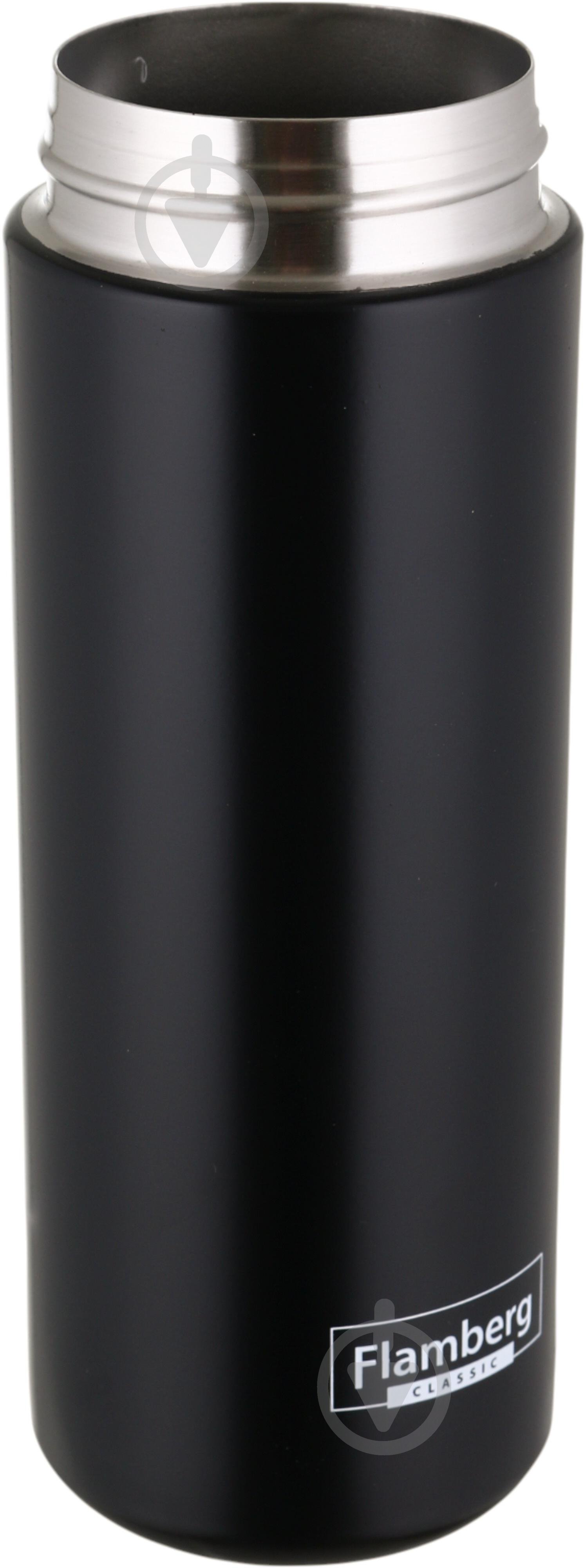 Термочашка Flamberg Mono 350 мл черный - фото 3