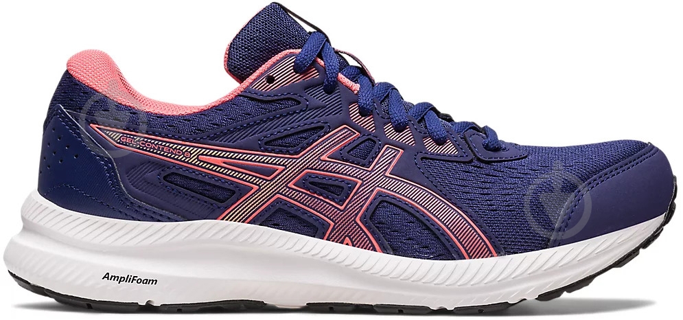 Кроссовки женские Asics GEL-CONTEND 8 1012B320-405 р.40 синие - фото 1