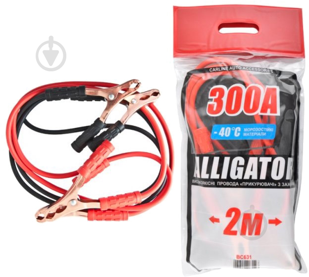 Старт-кабель CarLife BC631 300 A 2 м - фото 2 Старт-кабель CarLife BC631 300 A 2 м - фото 2