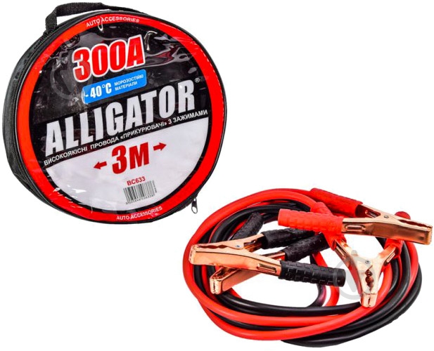 Старт-кабель CarLife BC633 300 A 3 м - фото 2 Старт-кабель CarLife BC633 300 A 3 м - фото 2