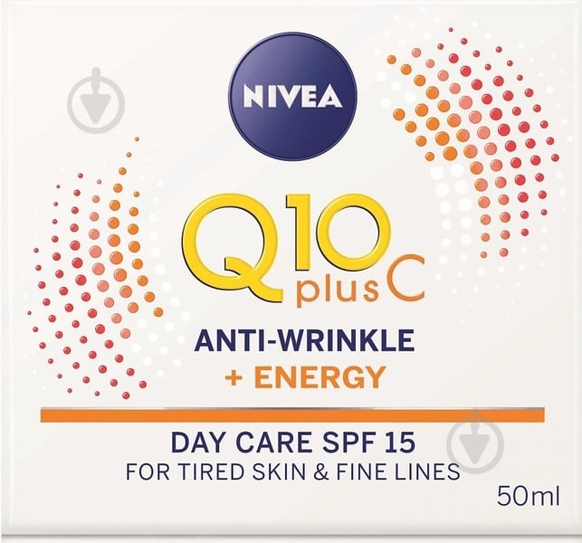 Крем для лица дневной Nivea Q10 plus против морщин SPF15 50 мл - фото 2