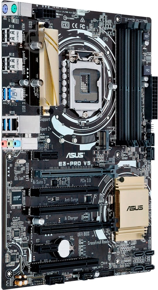 Материнская плата Asus E3-PRO_V5 (Socket 1151, Intel C232, ATX) - фото 2