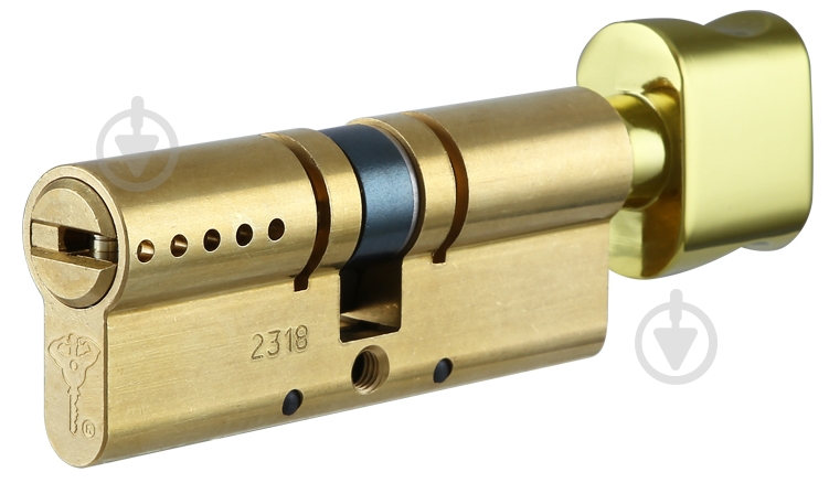 Цилиндр Mul-T-Lock MTL600 40x50 ключ-вороток 90 мм латунь/латунь - фото 1