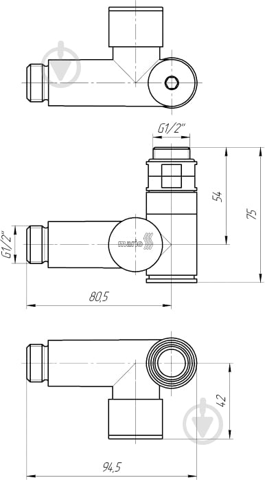 Комплект кранов Mario под ТЭН - фото 2