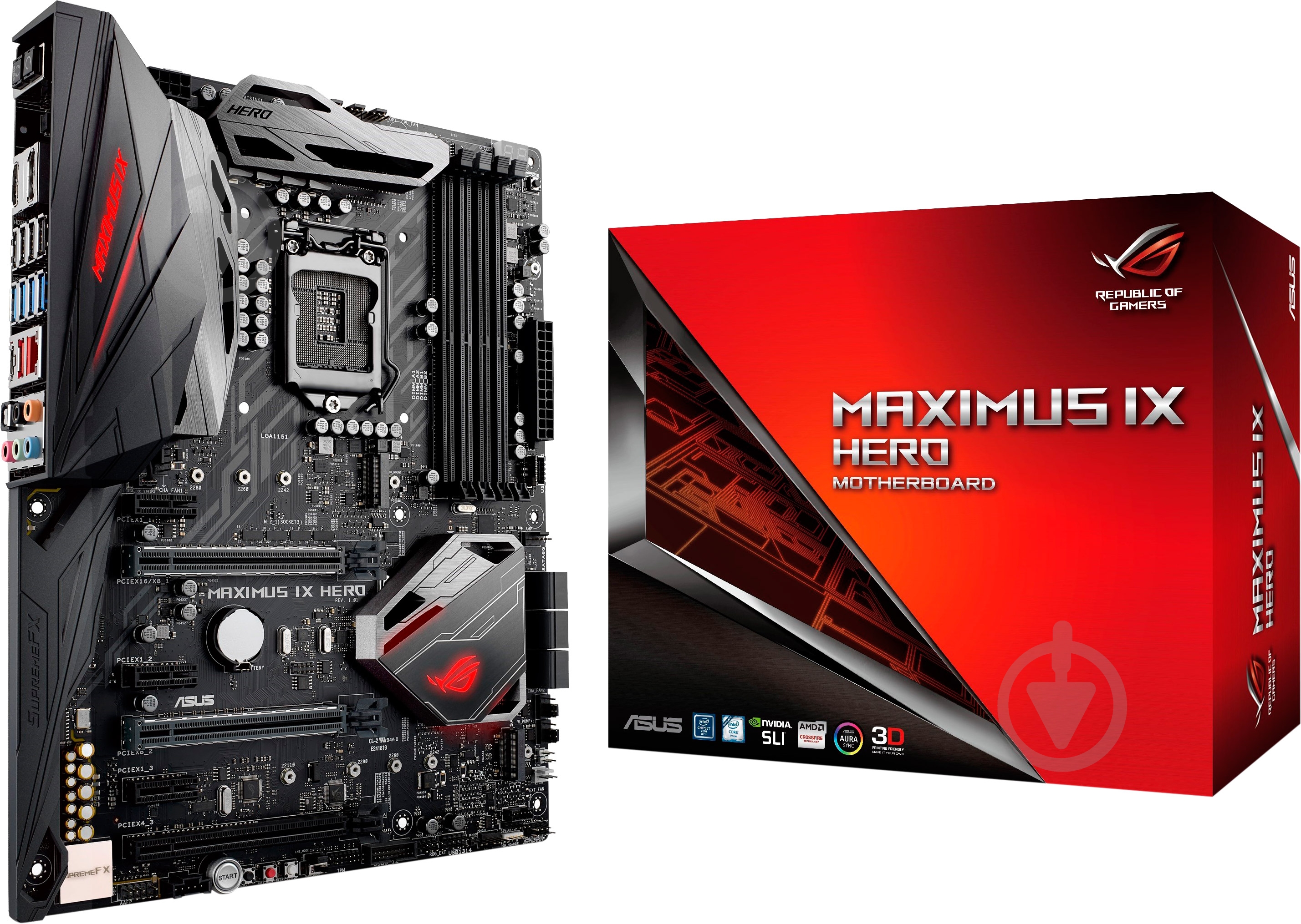 Материнская плата Asus MAXIMUS_IX_HERO (Socket 1151, Intel Z270, ATX) - фото 6 Материнская плата Asus MAXIMUS_IX_HERO (Socket 1151, Intel Z270, ATX) - фото 6