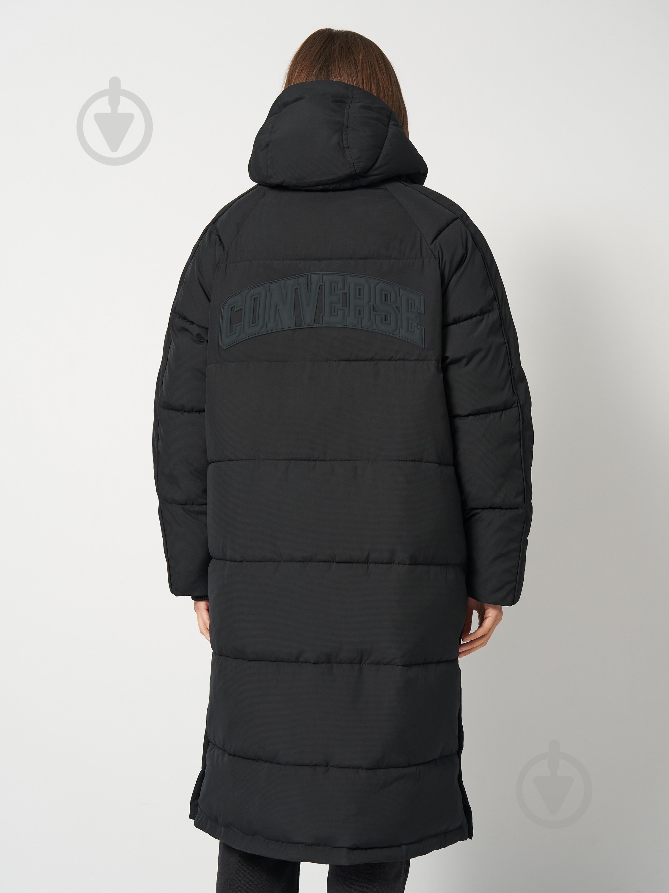 Куртка Converse QUILTED STADIUM PUFFER JACKET CVW5J004-BLK р.XL - фото 2
