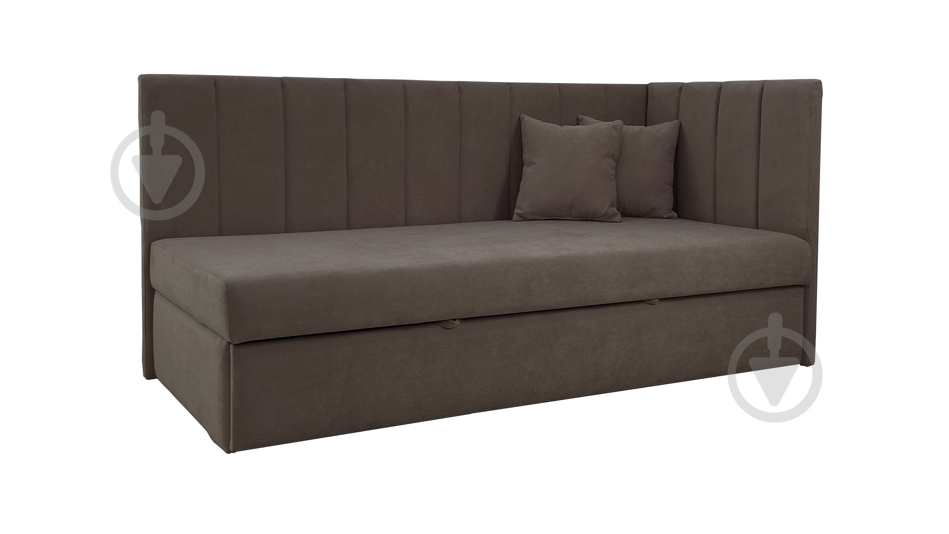 Диван прямой Кедр Виктория R капучино 1980x900x930 мм - фото 1 Диван прямой Кедр Виктория R капучино 1980x900x930 мм - фото 1