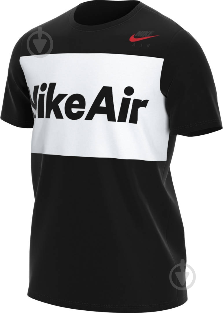 Футболка Nike M NSW AIR TEE SS CV2210-010 р.2XL чорний - фото 3 Футболка Nike M NSW AIR TEE SS CV2210-010 р.2XL чорний - фото 3