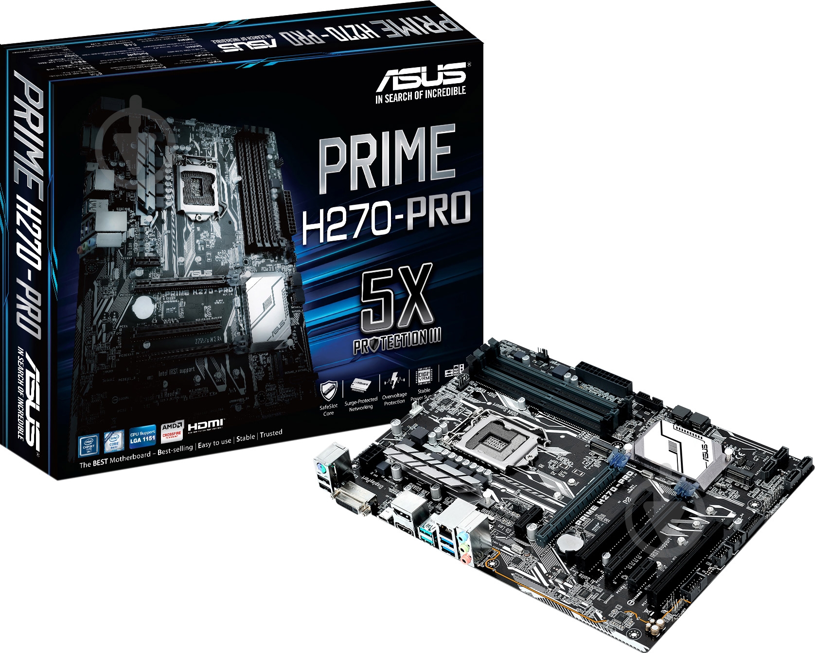 Материнська плата Asus PRIME_H270-PRO (Socket 1151, Intel H270, ATX) - фото 4 Материнська плата Asus PRIME_H270-PRO (Socket 1151, Intel H270, ATX) - фото 4