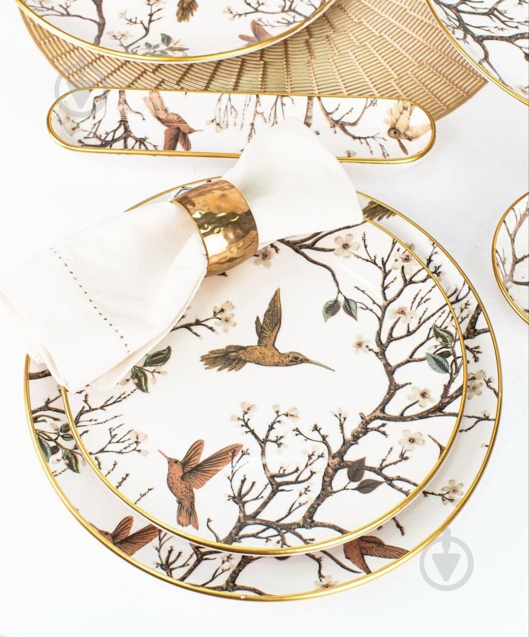 Тарілка підставна Lefard Bird 26 см 769-071 - фото 5