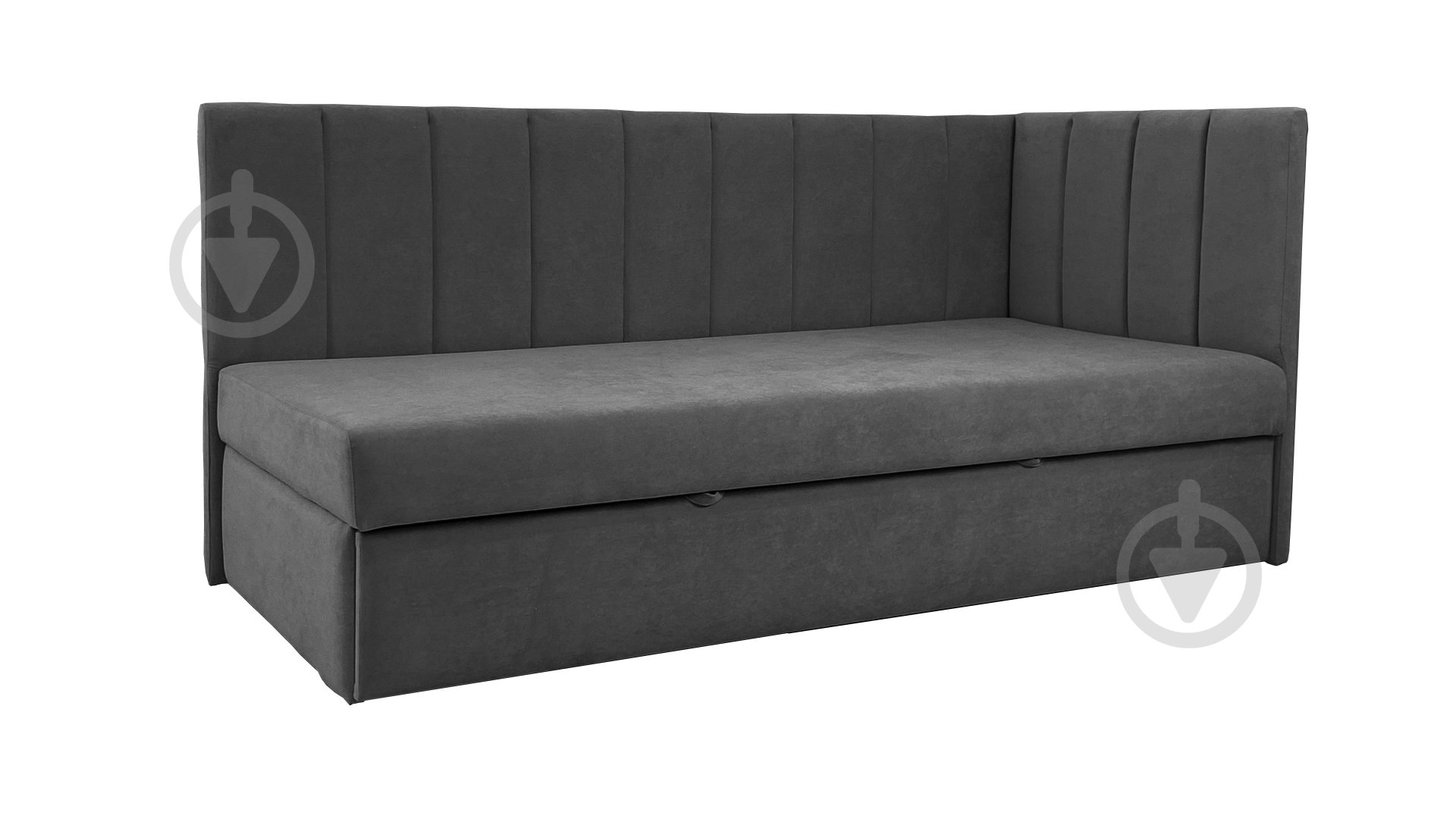 Диван прямий Кедр Вікторія R графіт 1980x900x930 мм - фото 2 Диван прямий Кедр Вікторія R графіт 1980x900x930 мм - фото 2