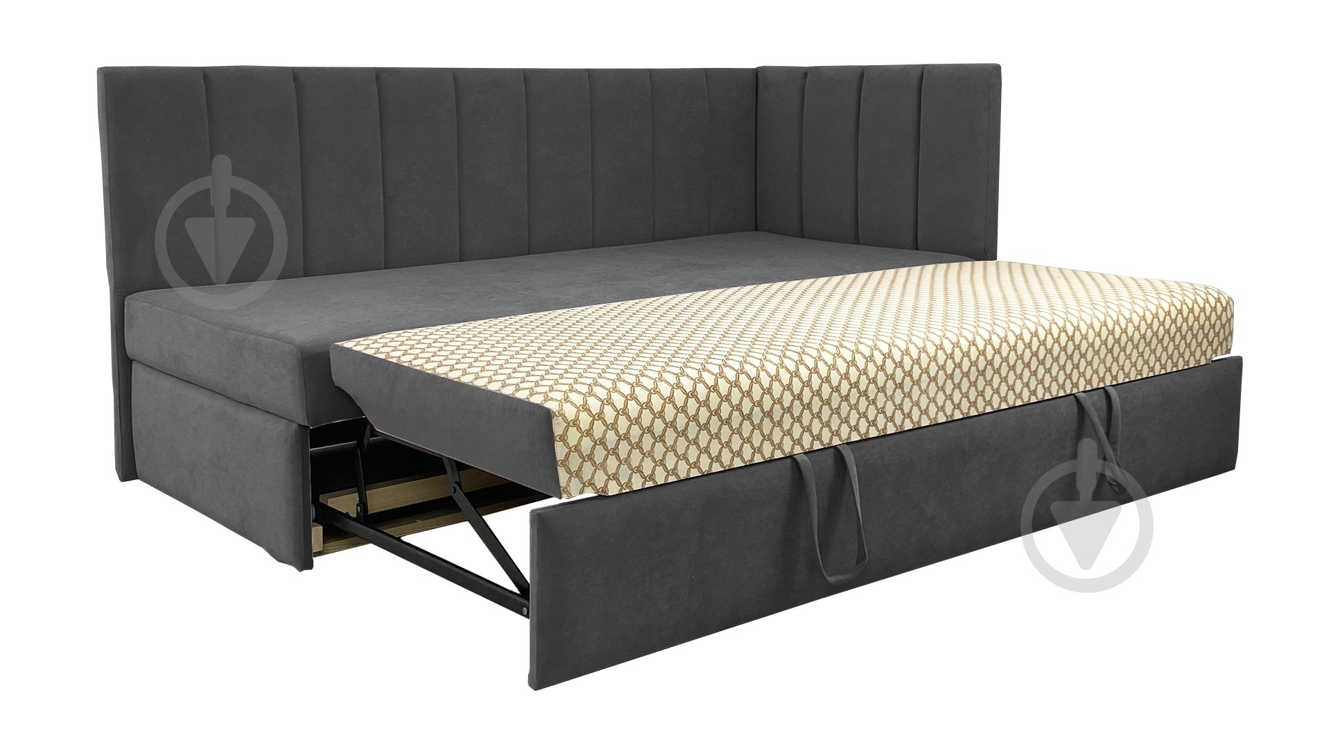 Диван прямий Кедр Вікторія R графіт 1980x900x930 мм - фото 3 Диван прямий Кедр Вікторія R графіт 1980x900x930 мм - фото 3