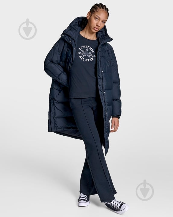 Куртка Converse QUILTED STADIUM PUFFER JACKET CVW5J004-BLK р.XS - фото 6