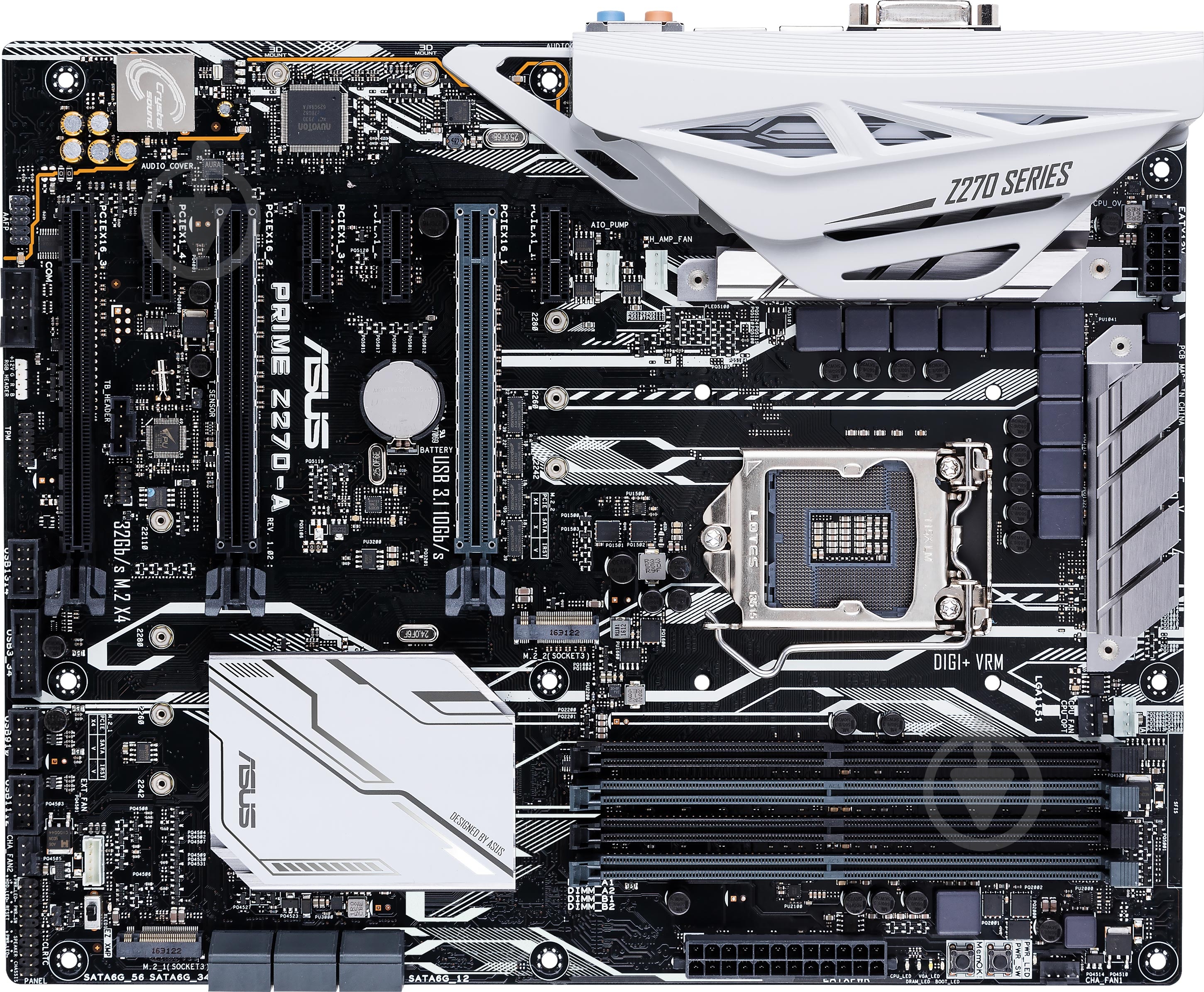Материнская плата Asus PRIME_Z270-A (Socket 1151, Intel Z270, ATX) - фото 1