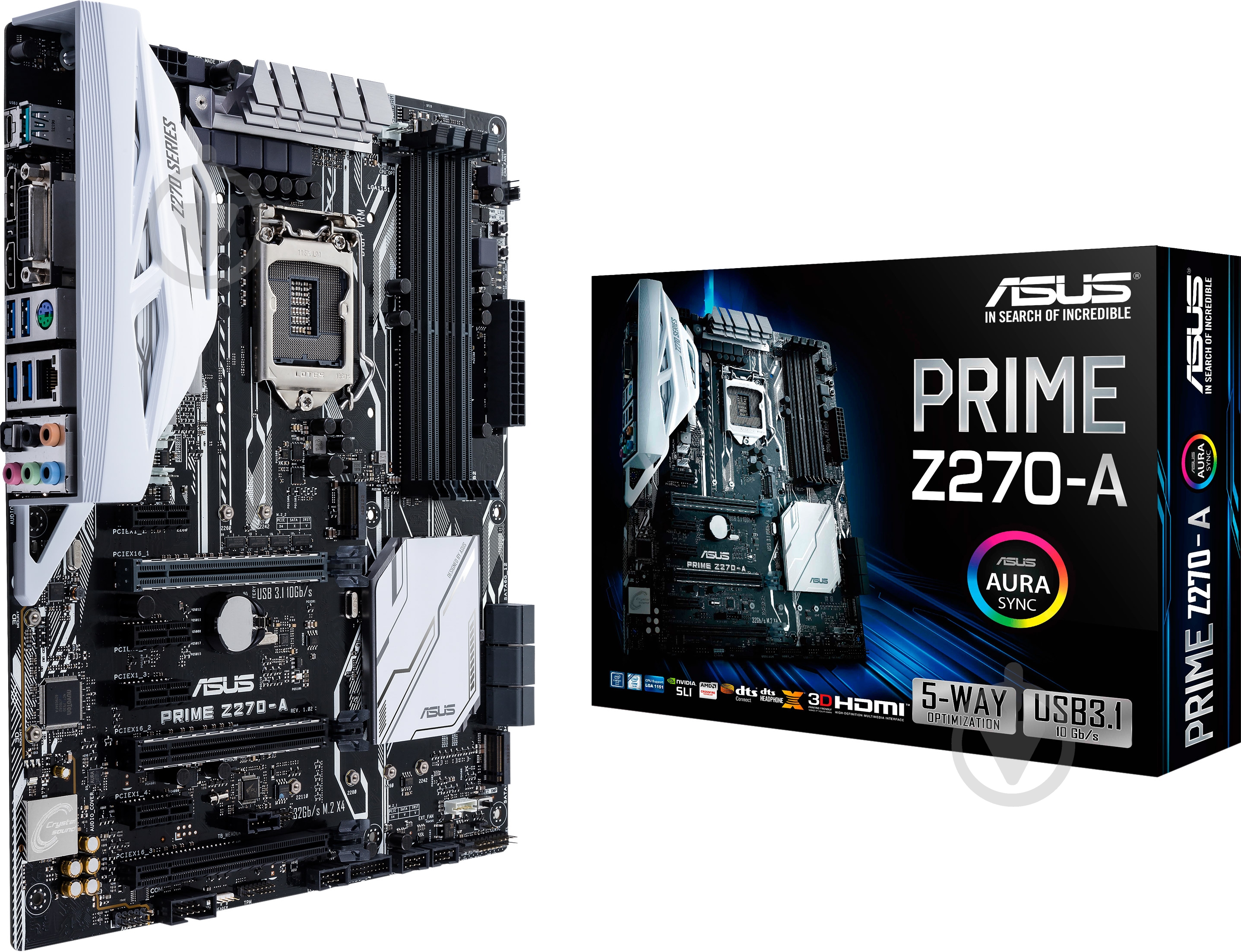 Материнская плата Asus PRIME_Z270-A (Socket 1151, Intel Z270, ATX) - фото 5