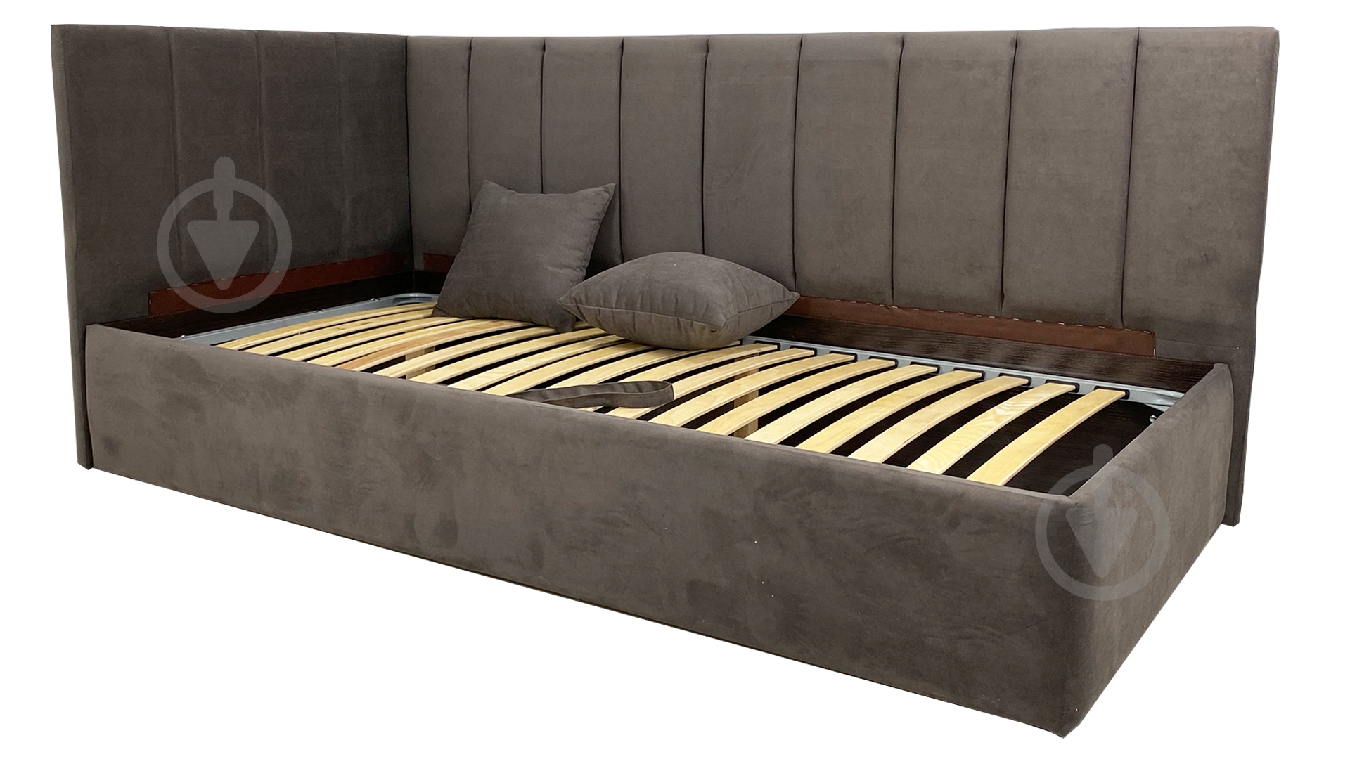 Диван прямой Кедр Виктория L капучино 2140x1040x930 мм - фото 1