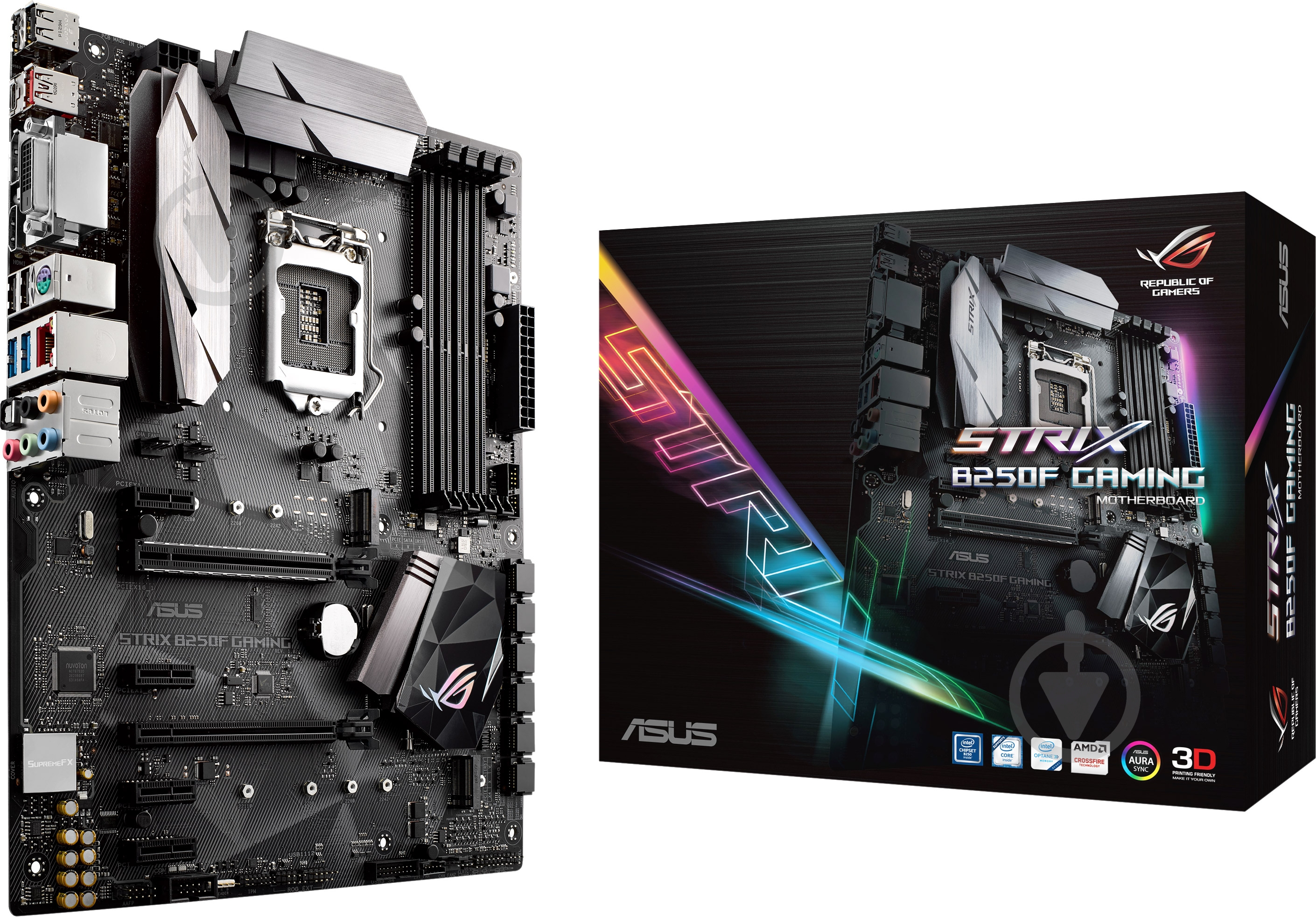 Материнская плата Asus STRIX_B250F_GAMING (Socket 1151, Intel B250, ATX) - фото 4