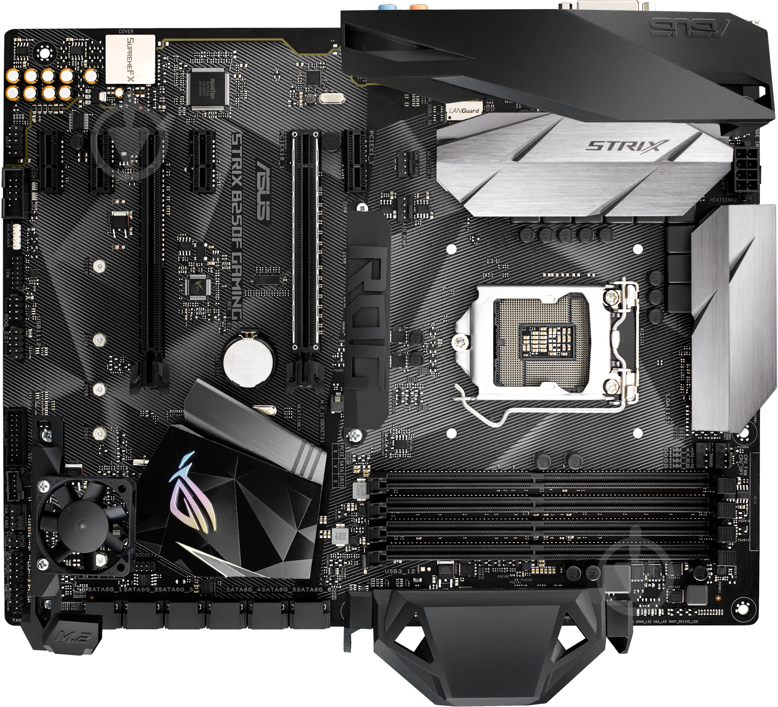 Материнская плата Asus STRIX_B250F_GAMING (Socket 1151, Intel B250, ATX) - фото 1