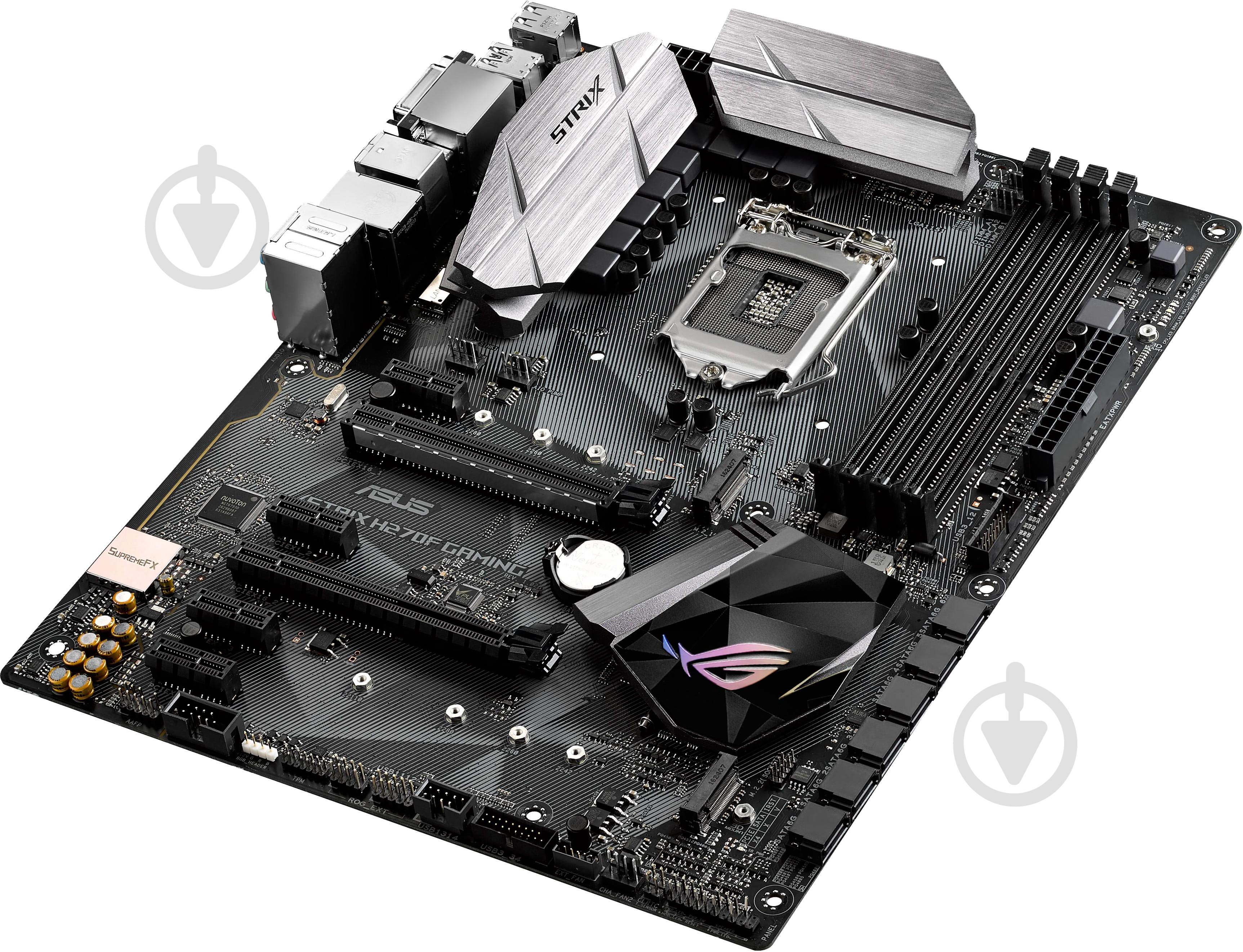 Материнская плата Asus STRIX_H270F_GAMING (Socket 1151, Intel H270, ATX) - фото 2 Материнская плата Asus STRIX_H270F_GAMING (Socket 1151, Intel H270, ATX) - фото 2