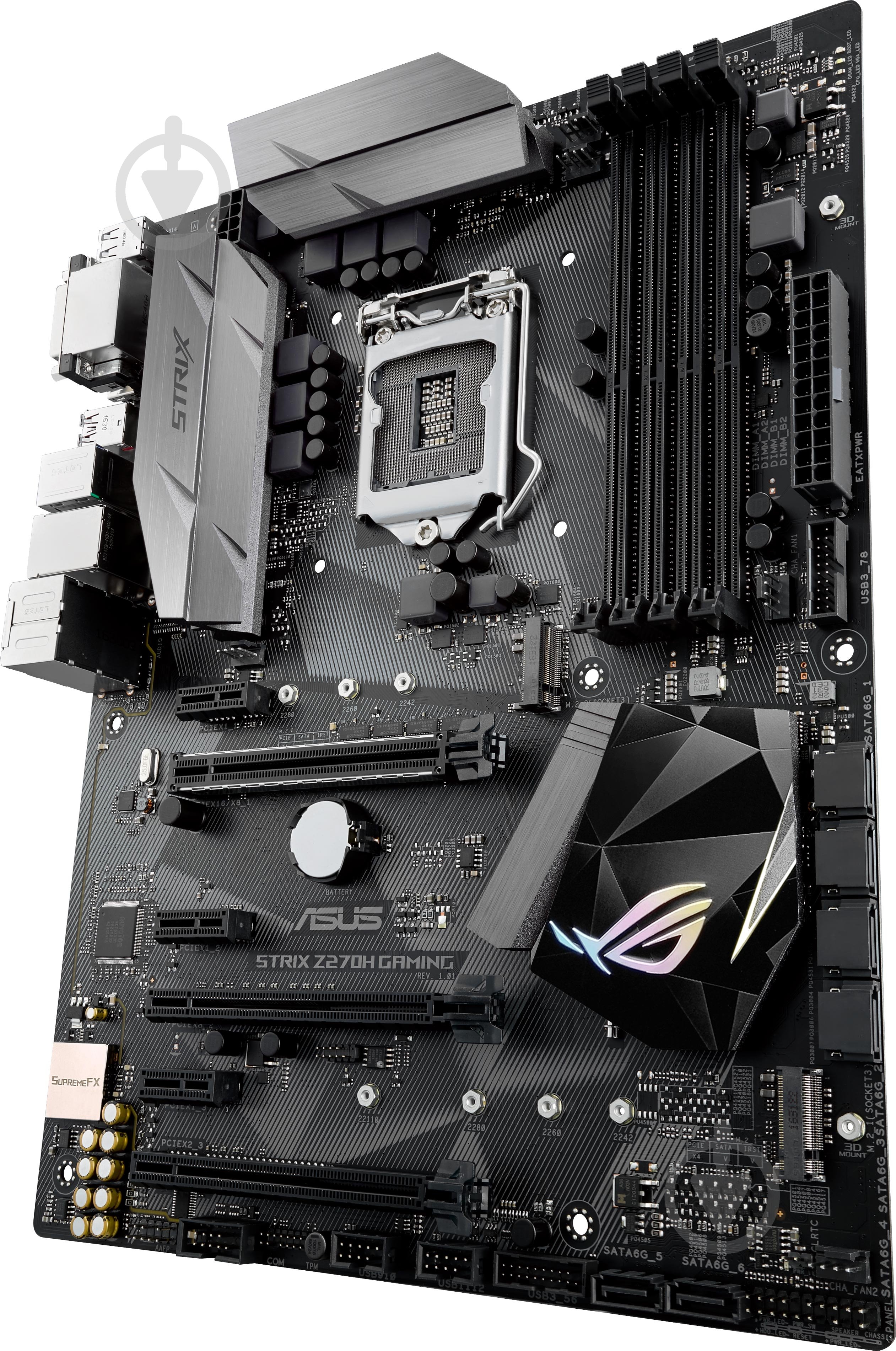 Материнская плата Asus STRIX_Z270H_GAMING (Socket 1151, Intel Z270, ATX) - фото 2