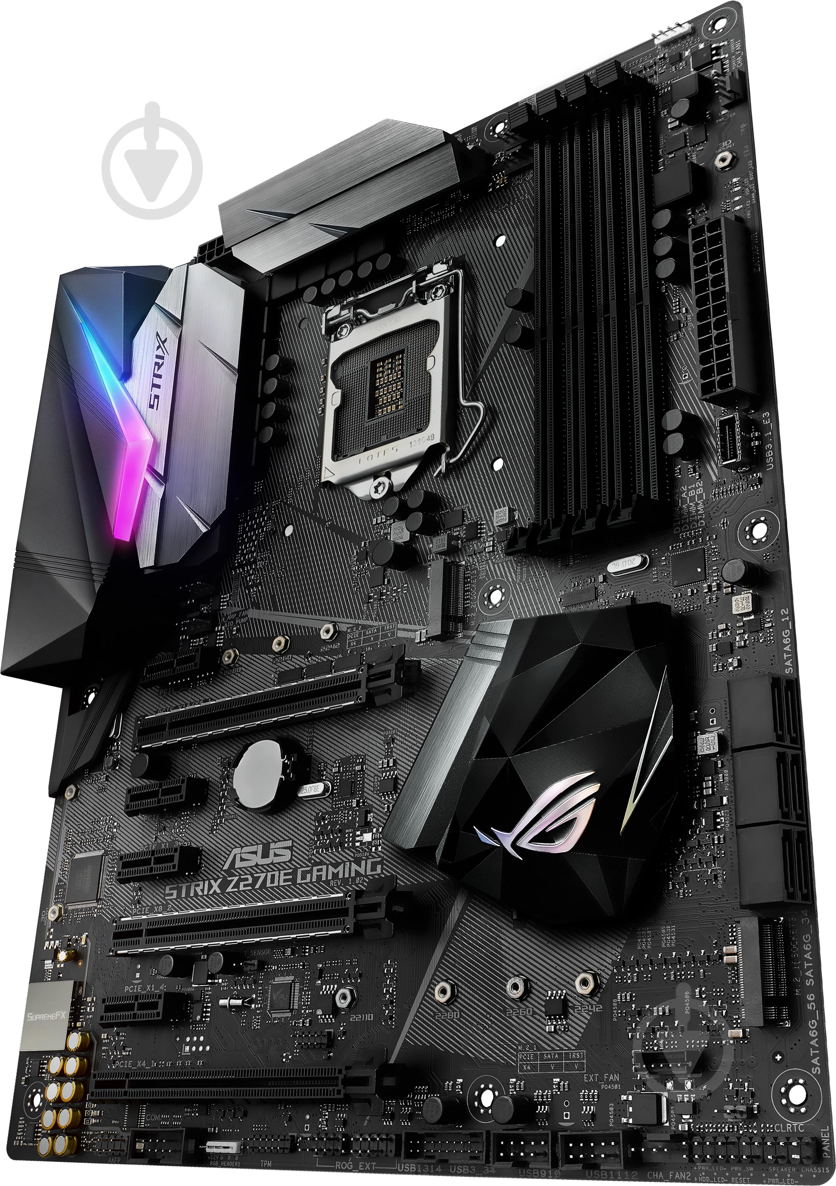 Материнська плата Asus STRIX_Z270E_GAMING (Socket 1151, Intel Z270, ATX) - фото 3