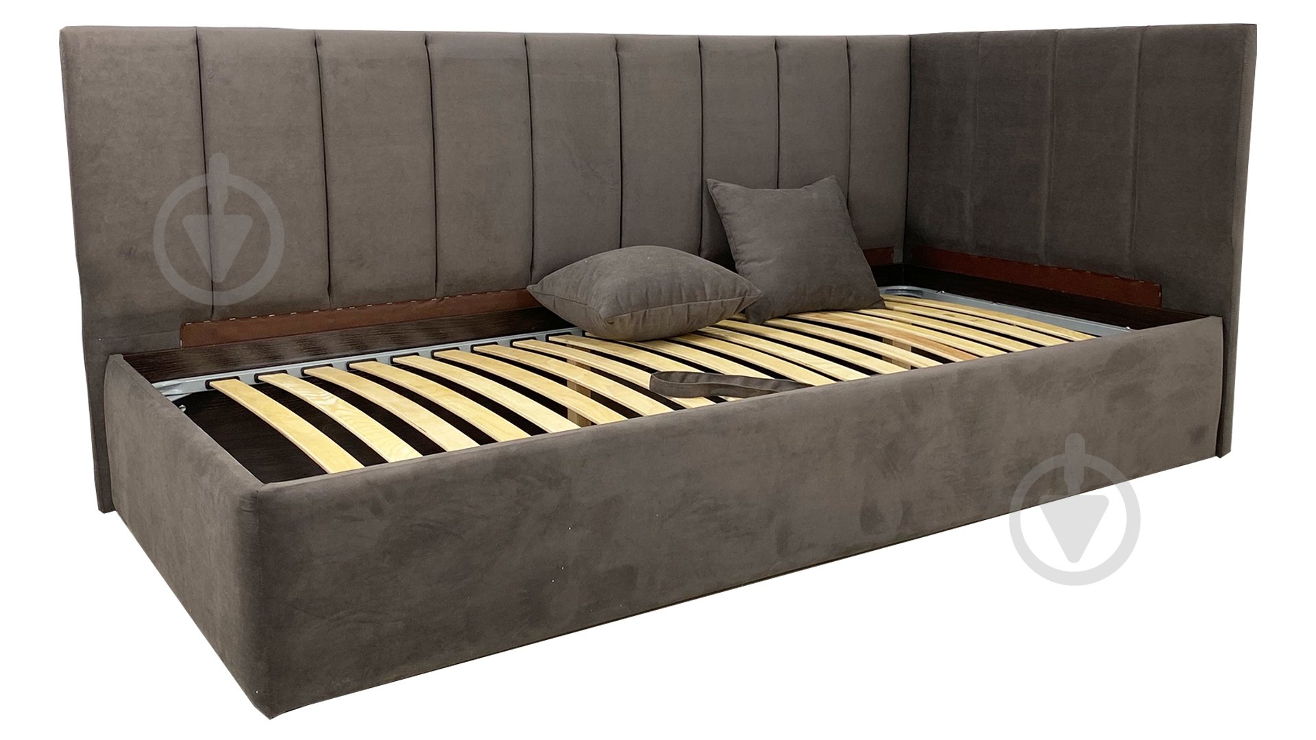 Диван прямой Кедр Виктория R капучино 2140x1040x930 мм - фото 1