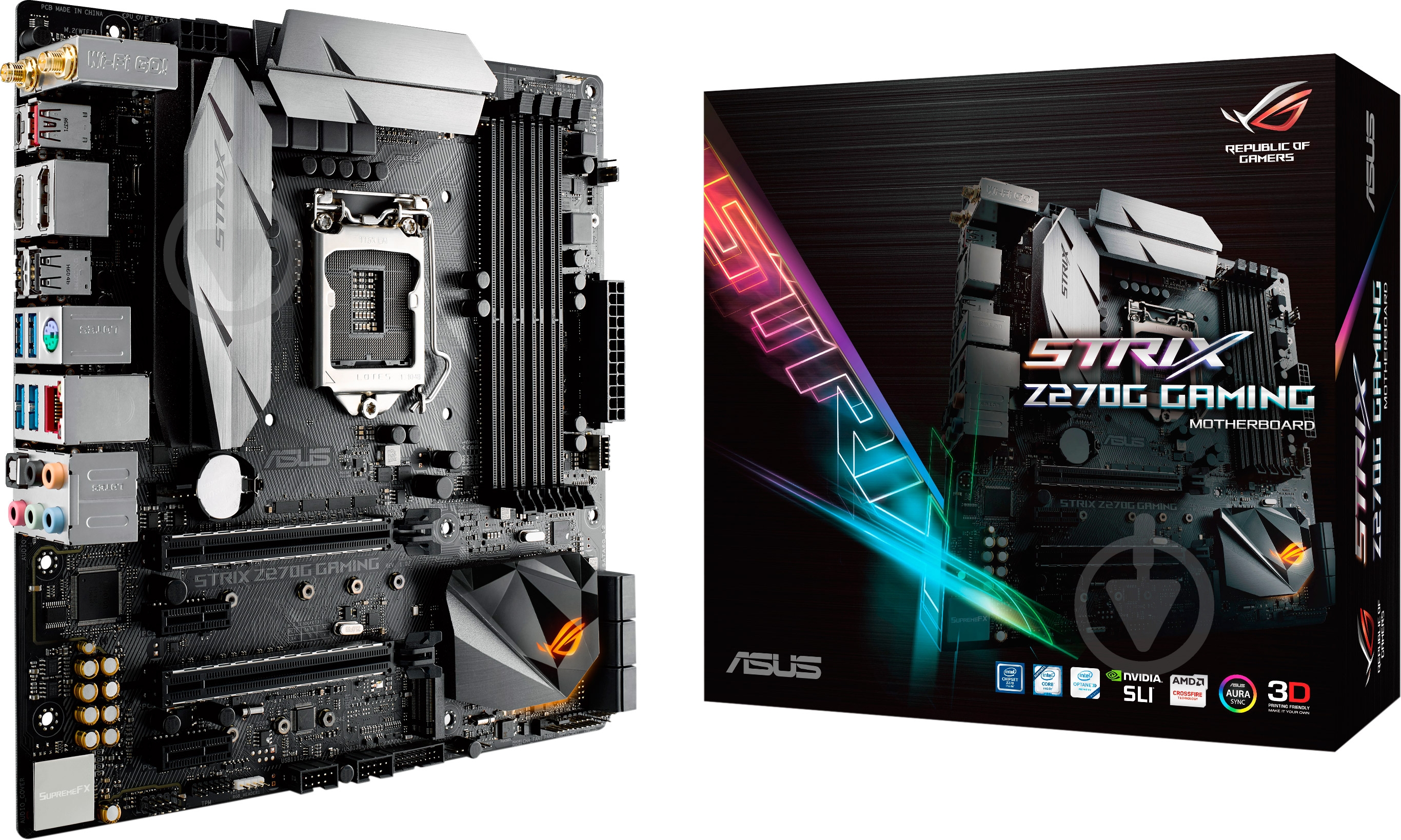 Материнська плата Asus STRIX_Z270G_GAMING (Socket 1151, Intel Z270, mirco ATX) - фото 6