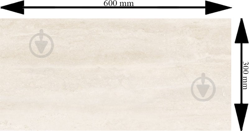 Плитка Cersanit Elira cream 29,7x60 см - фото 2