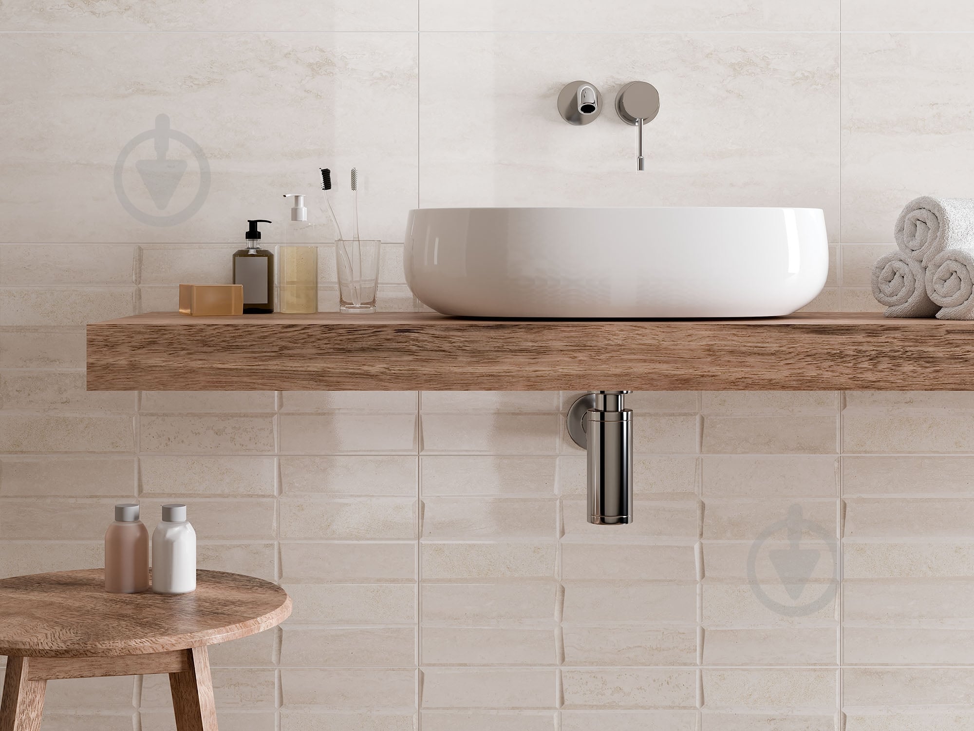 Плитка Cersanit Elira cream 29,7x60 см - фото 9