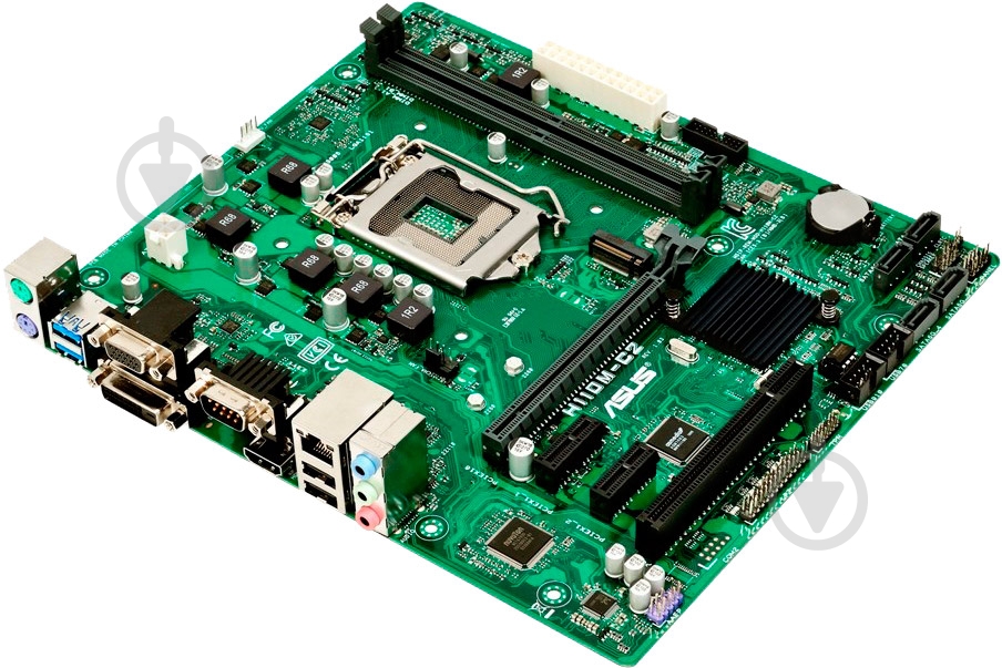 Материнская плата Asus H110M-C2/C/SI/Bulk (Socket 1151, Intel H110, mirco ATX) - фото 3