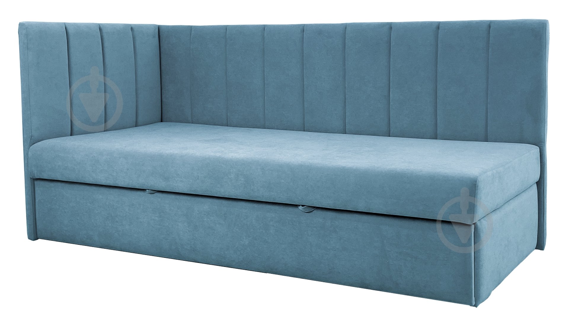 Диван прямой Кедр Виктория L голубой 1980x900x930 мм - фото 2 Диван прямой Кедр Виктория L голубой 1980x900x930 мм - фото 2