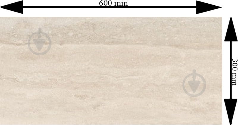 Плитка Cersanit Elira beige 29,7х60 см - фото 2