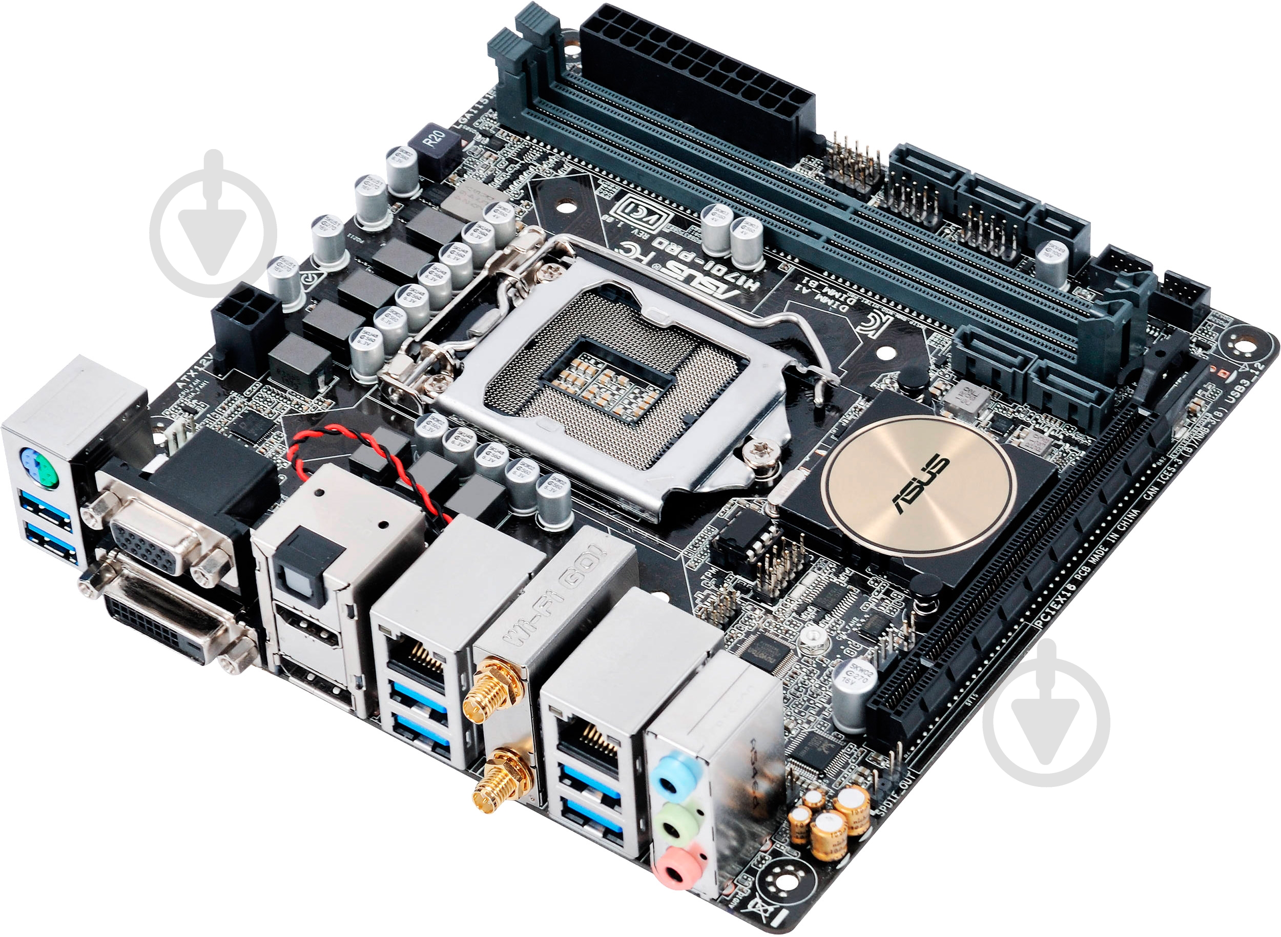 Материнская плата Asus H170I-PRO (Socket 1151, Intel H170, mini ITX) - фото 3