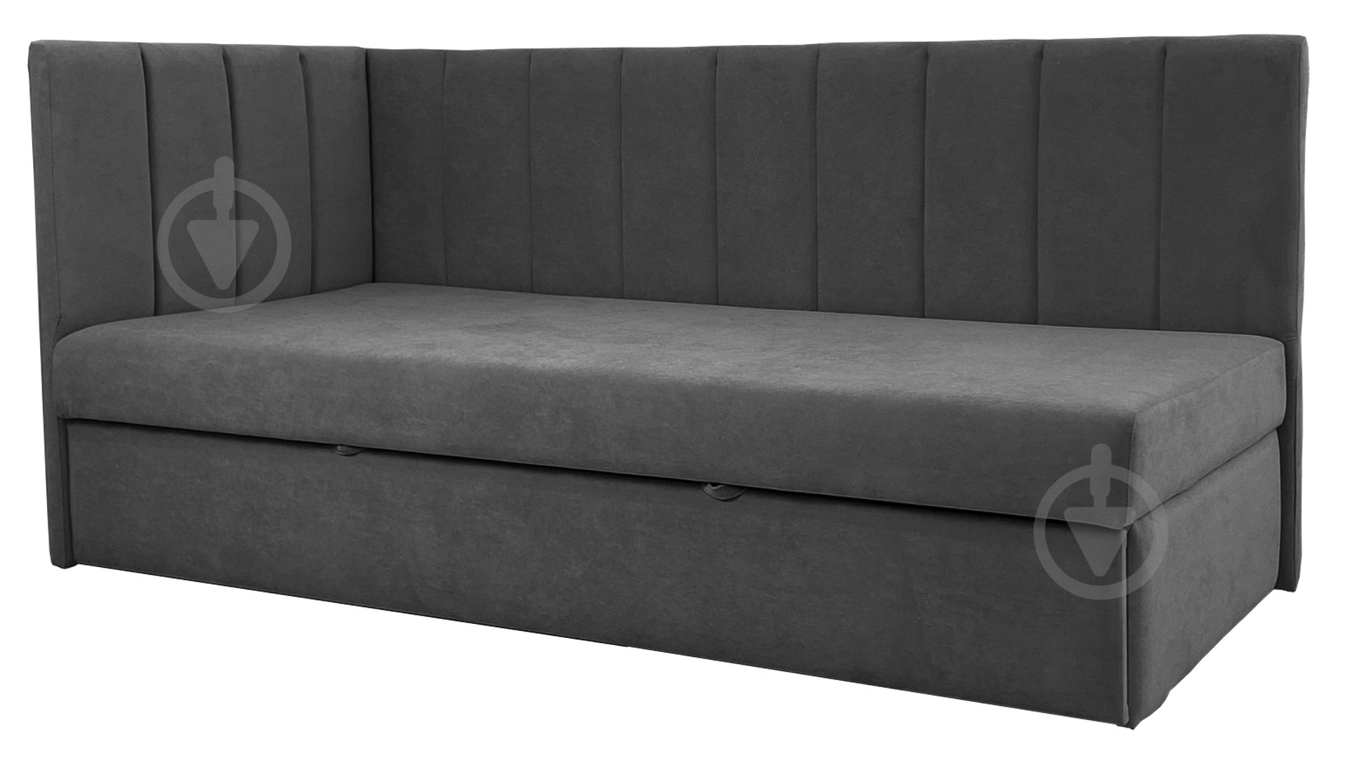 Диван прямой Кедр Виктория L графит 1980x900x930 мм - фото 2 Диван прямой Кедр Виктория L графит 1980x900x930 мм - фото 2