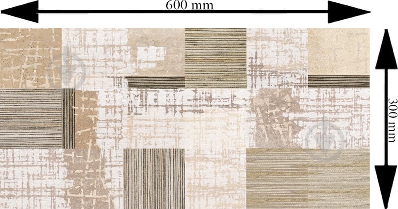 Плитка Cersanit Elira inserto 30x60 см - фото 2
