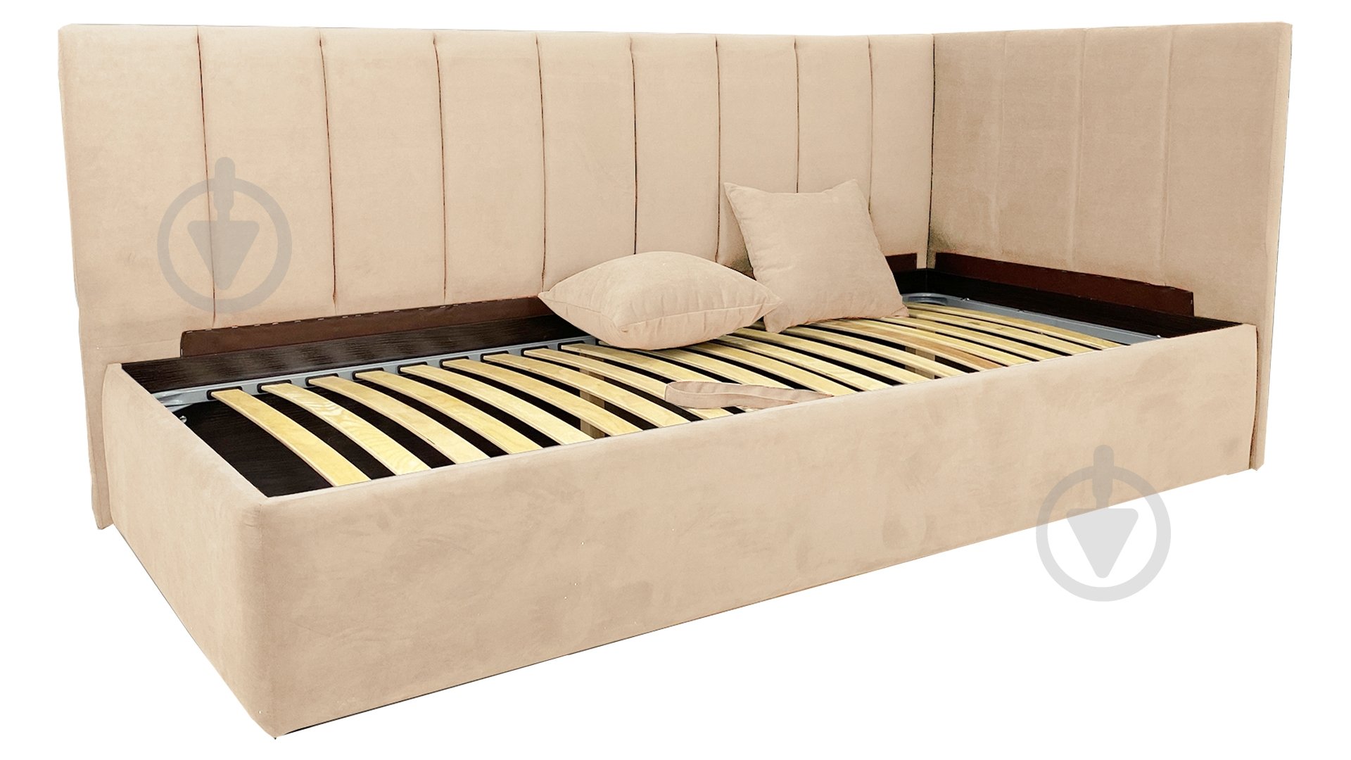 Диван прямой Кедр Виктория R бежевый 2140x1040x930 мм - фото 1 Диван прямой Кедр Виктория R бежевый 2140x1040x930 мм - фото 1