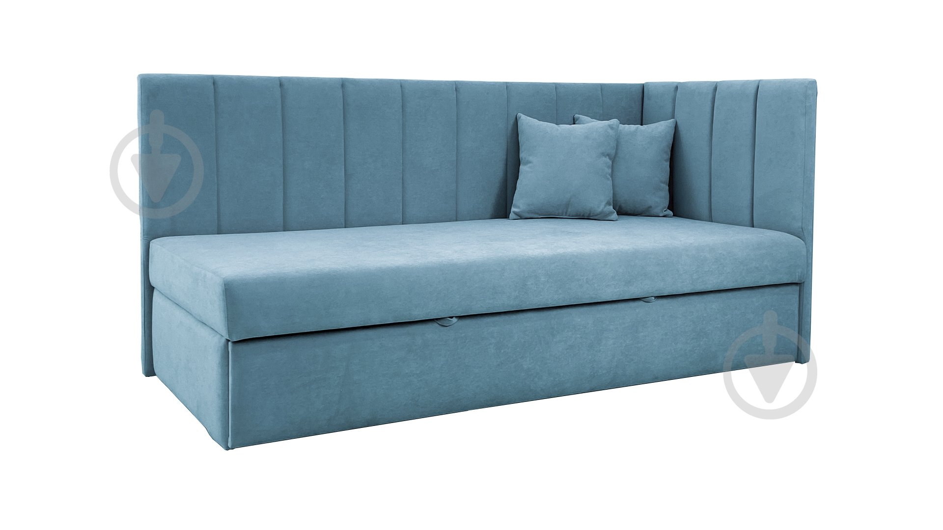 Диван прямий Кедр Вікторія R блакитний 1980x900x930 мм - фото 1 Диван прямий Кедр Вікторія R блакитний 1980x900x930 мм - фото 1