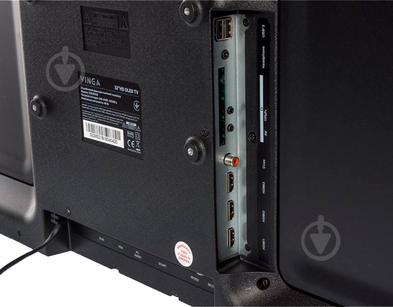 Телевізор Vinga S32HD21B - фото 5