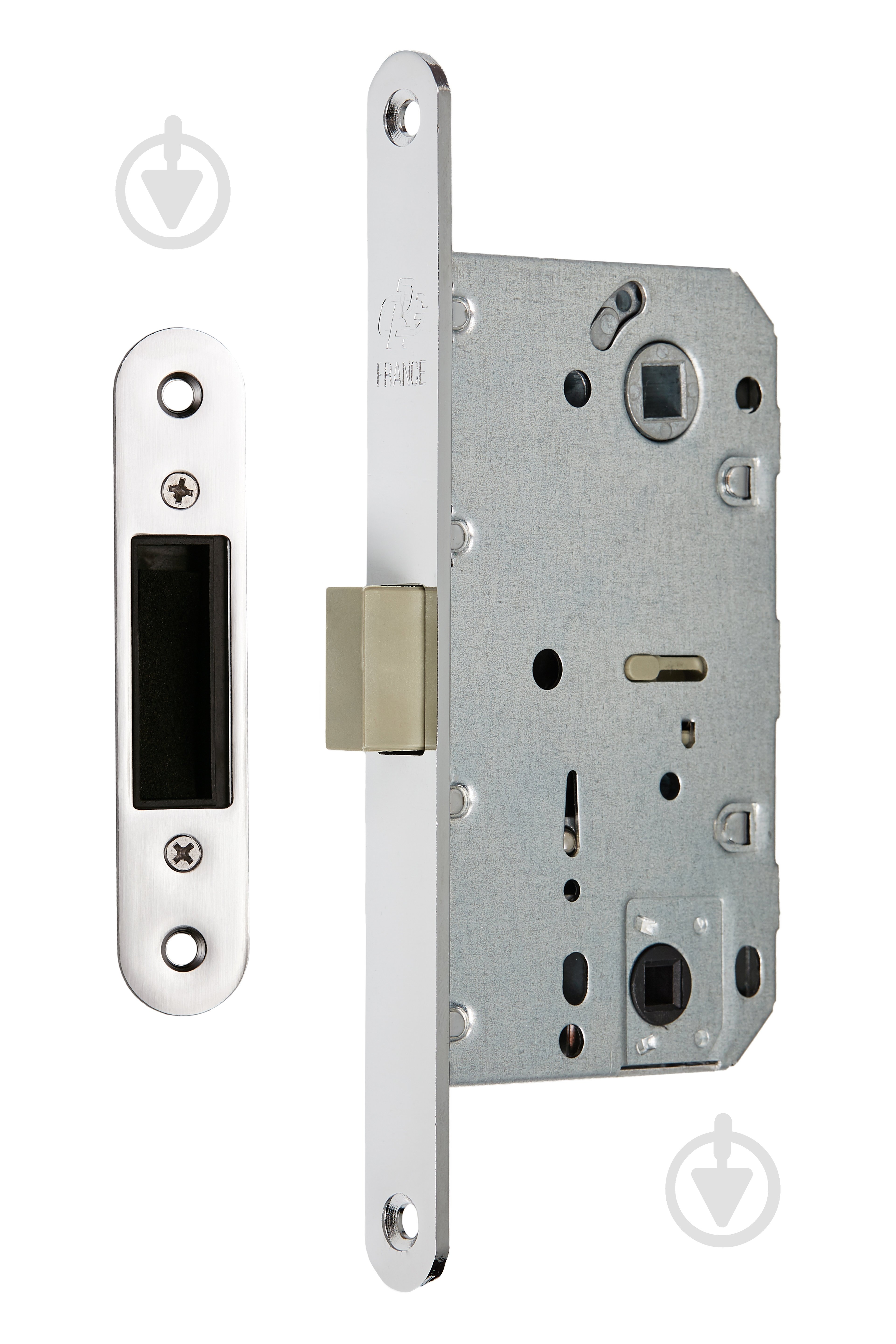 Дверной замок межкомнатный Gavroche GR 96М-WC хром - фото 1 Дверной замок межкомнатный Gavroche GR 96М-WC хром - фото 1