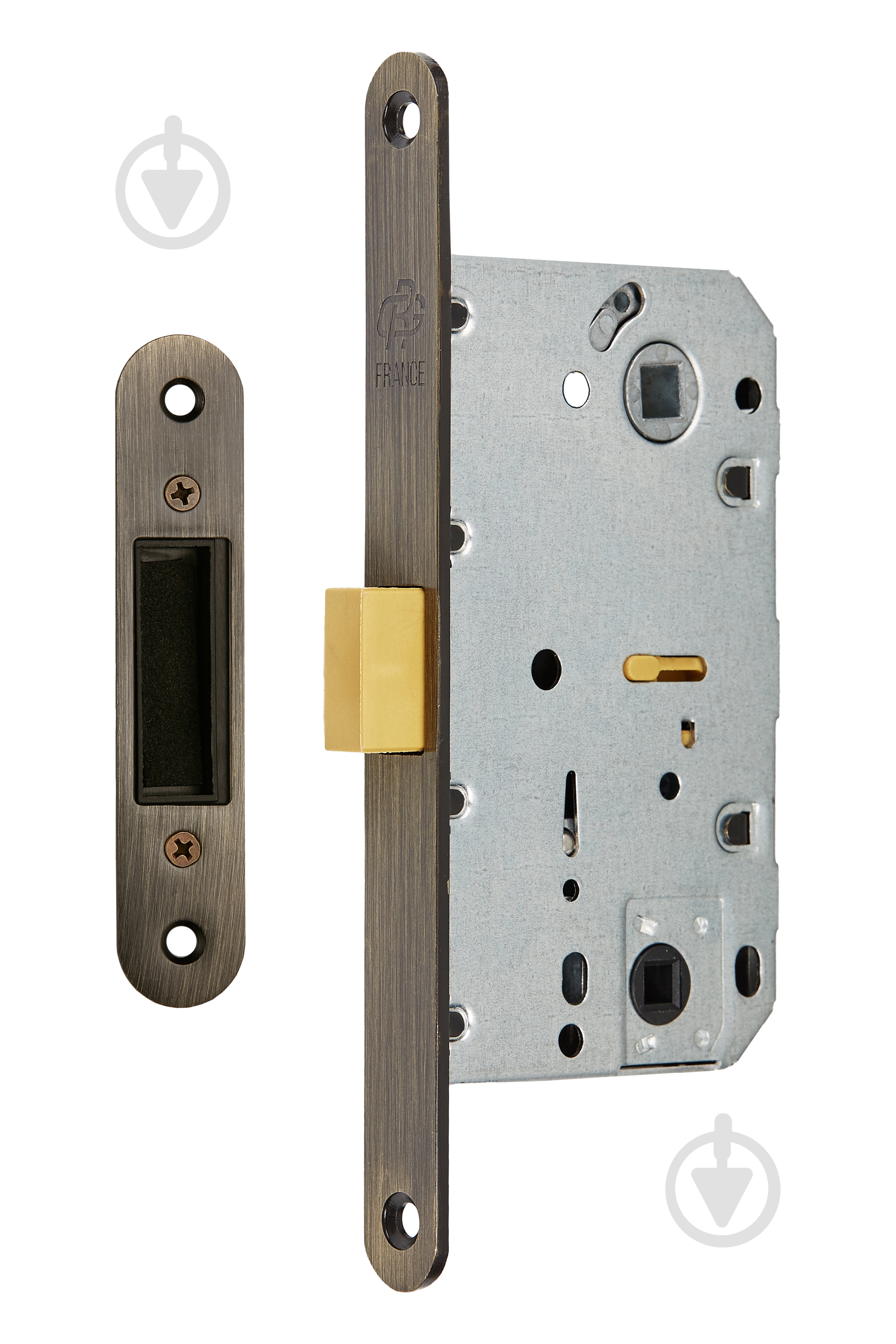 Дверний замок міжкімнатний Gavroche GR 96М-WC бронза - фото 1 Дверний замок міжкімнатний Gavroche GR 96М-WC бронза - фото 1