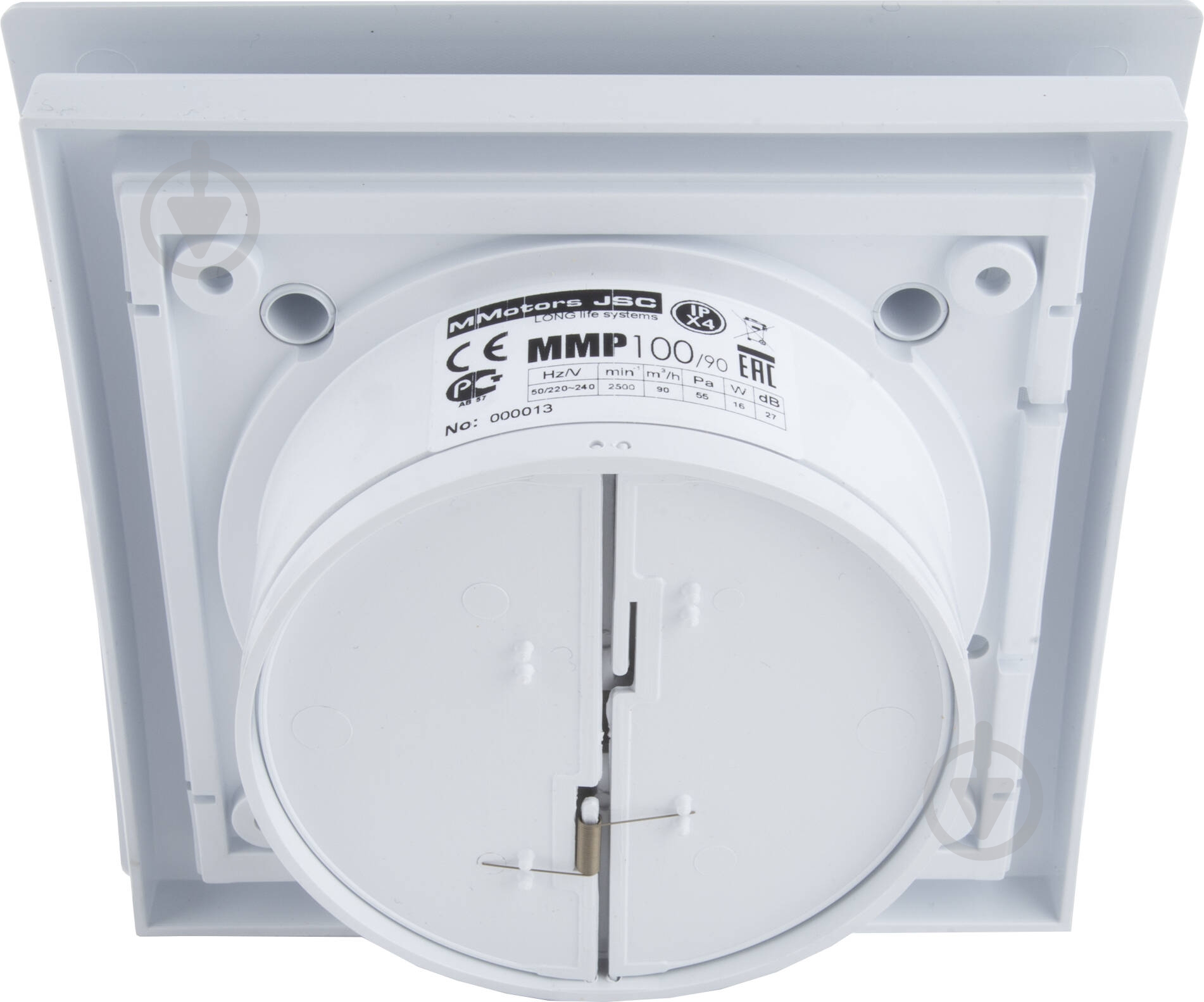 Вытяжной вентилятор MMotors ММ-Р 100 квадратный белый сверхтонкий - фото 2 Вытяжной вентилятор MMotors ММ-Р 100 квадратный белый сверхтонкий - фото 2