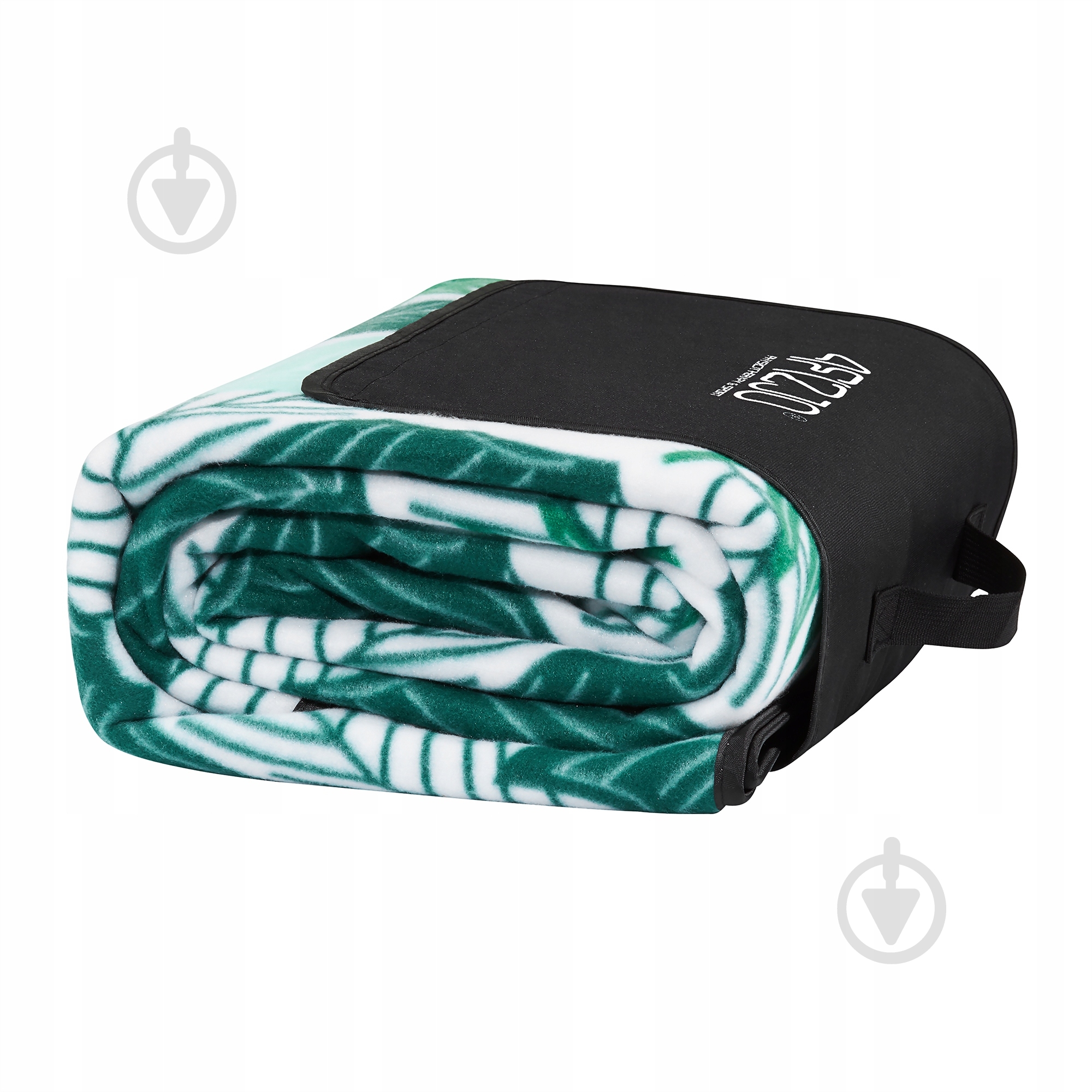 Коврик для пикника 4fizjo (P-5905973400930) 4FJ0623 200x200 см зеленый с белым - фото 6 Коврик для пикника 4fizjo (P-5905973400930) 4FJ0623 200x200 см зеленый с белым - фото 6