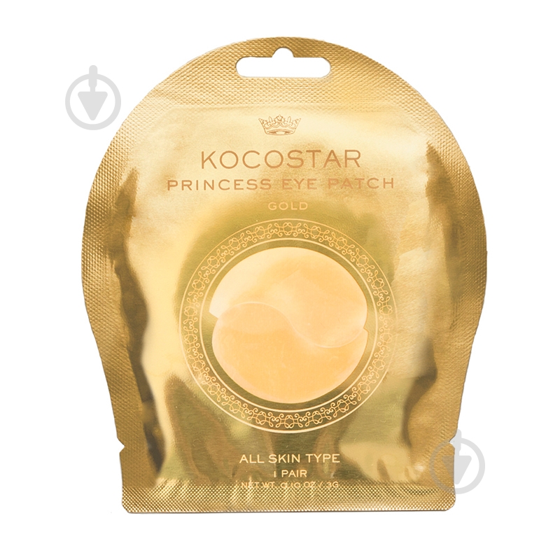 Патчи под глаза Kocostar золото 2 шт. - фото 1 Патчи под глаза Kocostar золото 2 шт. - фото 1