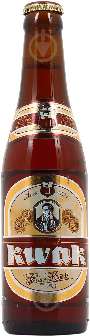 Пиво Kwak полутемное фильтрованное 8,4% 0,33 л - фото 1 Пиво Kwak полутемное фильтрованное 8,4% 0,33 л - фото 1