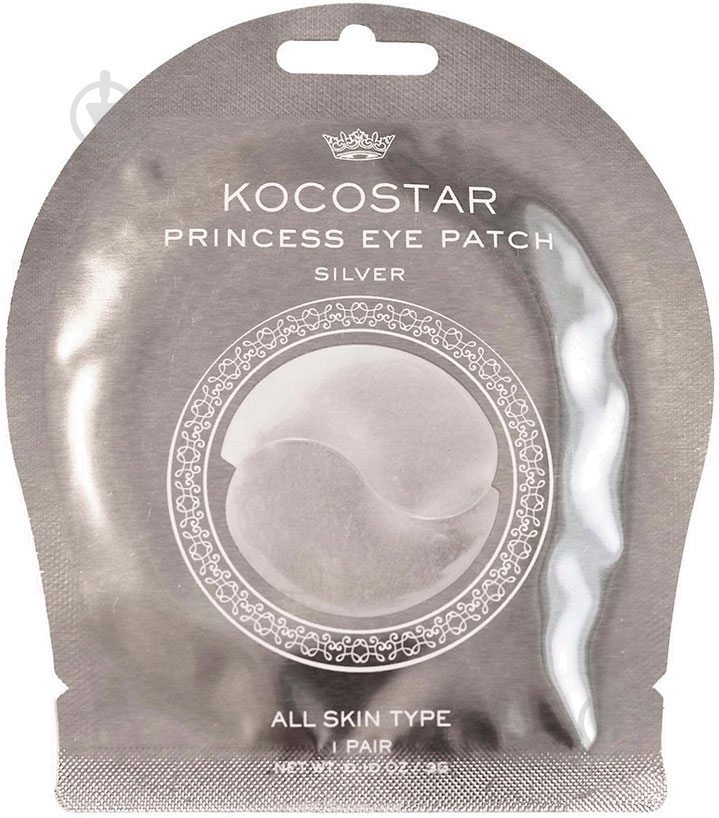 Патчі під очі Kocostar Silver 2 шт. - фото 1